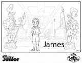 Coloring Pages Sofia First James Princess Prince Disney Colouring Fanclub Printable Merryweather Book Coloringpages101 Url Kids sketch template