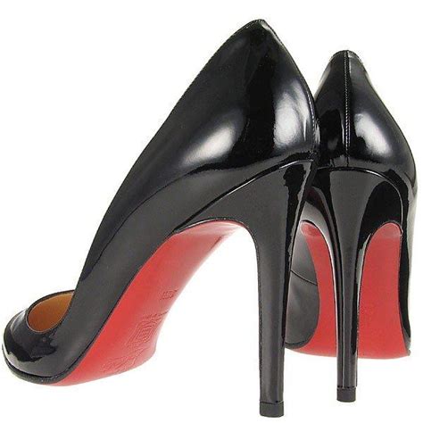 Louboutin Red Sole And Surrounding Contrast An Implied
