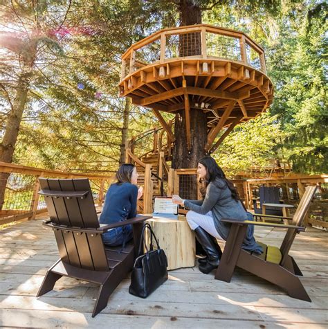 Microsoft Offers Treehouses To Connect Their Employees Back With Nature
