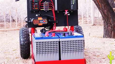 build  powerful diy  grid emergency backup generator fully portable practical