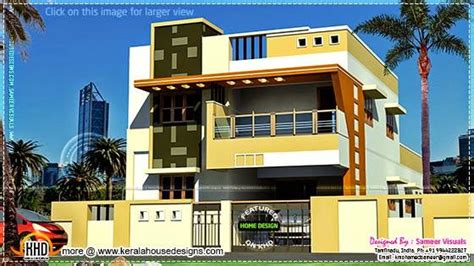 modern south indian house design home kerala plans