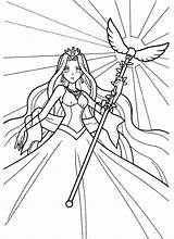 Coloring Pages Princess Kids sketch template