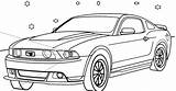 Mustang Mustangs Mach Ausmalbilder Malvorlage sketch template