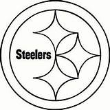 Steelers Logo Pittsburgh Coloring Clipart Stencil Pages Football Drawing Nfl Printable Team Steeler Tattoo Svg Logos Template Google Clipartmag Stencils sketch template