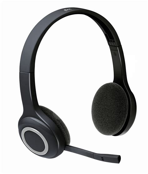 logitech wireless headset  headphones  mic alzashopcom