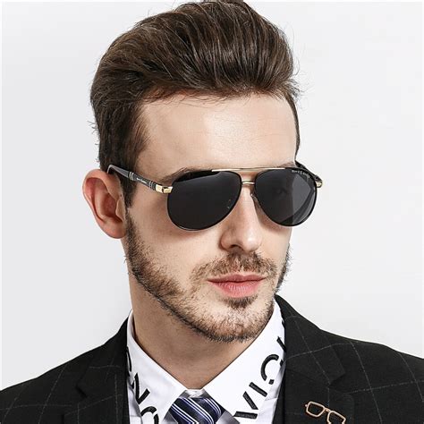 Mens Polarized Sun Glasses Mirror For Men Sunglasses Classic Men S