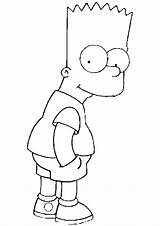 Simpsons Coloring Pages Printable Kids sketch template