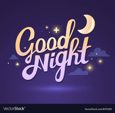 good night  dark purple sky backgr vector image