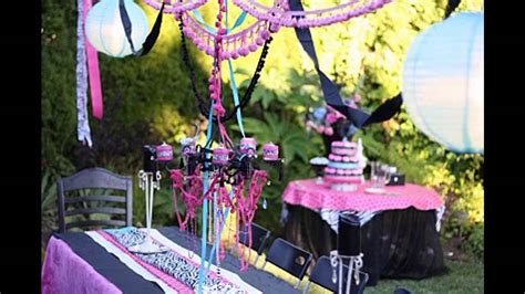 cool teenage birthday party themes decorating ideas youtube