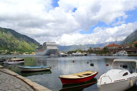 adriatic portkotor montenegro stock image image  montenegro rest