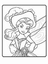 Coloring Fairy Pirate Pages Rosetta Disney Tinkerbell Colouring Kids Color Movie Print Sheet Tinkelbell Pirates Fun Meet Printable Upcoming Character sketch template
