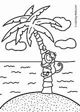 Singe Palmier Ilha Gambar Macaco Mewarnai Anak Gratuit Pemandangan Effortfulg Monkey Palma Signup Scoop Newsletters Tudodesenhos Contoh Imprimé sketch template