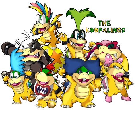 koopalings  playable characters   future game poll results