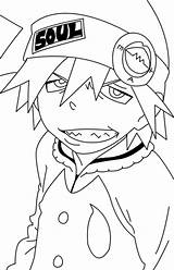 Soul Eater Coloring Pages Lineart Evans Anime Star Collection Kids Disney Colouring Color Pedia Manga Deviantart Getdrawings Cute Getcolorings Print sketch template