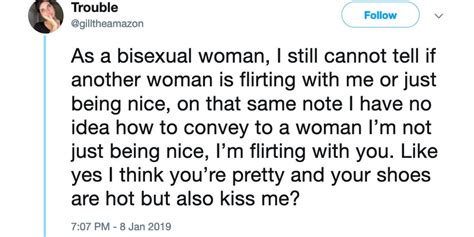 Bisexual Womans Tweet About The Struggles Of Flirting Ignites An On