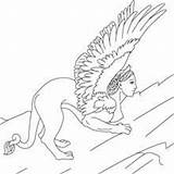Hellokids Esfinge Sphinx Mitologia Griega Mythology Criaturas Mitad Criatura Serpiente Lion Grees Griegas Mitologicas Alas Chimera Equidna Headed Mythological Medusa sketch template