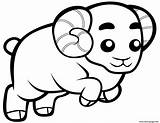 Ram Coloring Pages Funny Printable sketch template