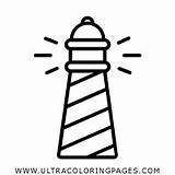 Faro Colorear Farol Desenho Lighthouse Leuchtturm Disegno Beacon Ausmalen Ultracoloringpages sketch template