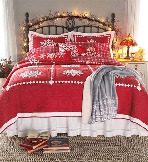 bedroom christmas bedding christmas bedroom christmas decorations