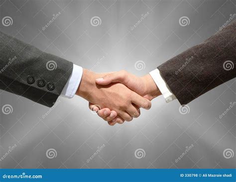 hand shaking stock photo image  body communication