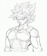 Bardock Coloring Ssj Anime Pages Drawing Sketch Drawings Moxie2d Super Saiyan Getdrawings Deviantart Popular Gif Coloringhome sketch template