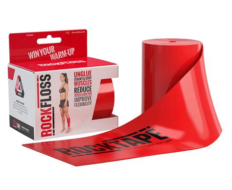 rockfloss unglue sticky  stiff muscles reduce muscle  joint