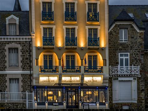 logis hotel les ambassadeurs hotel logis hotels st malo sejour bretagne