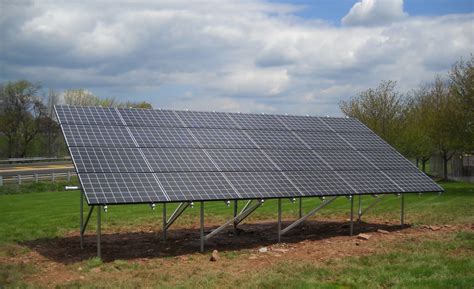 earthsponse solar panel mounting systems