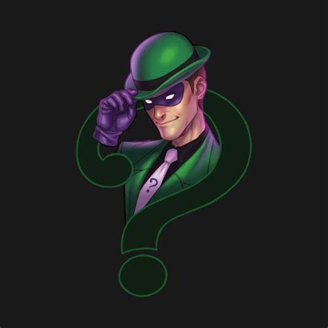 Pin By Niall Cary On The Riddler Gotham Villains Comic Style Art