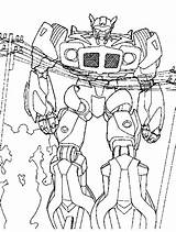 Coloring Pages Transformer Transformers Printable Colouring Kids Everyone sketch template