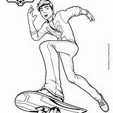 Superhero Skateboard Companion Mcgrath sketch template