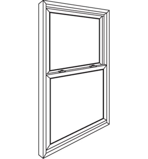 window drawing double hung drawing sc