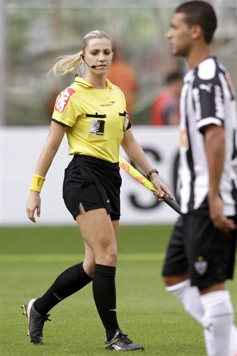 meet the brazilian lineswoman who makes sure the beautiful game stays beautiful soccer referee
