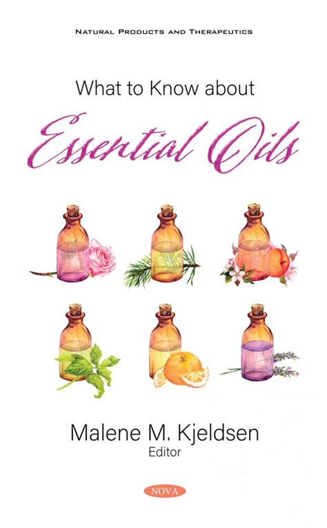 what to know about essential oils nova science publishers