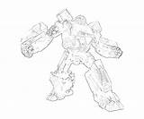 Coloring Cybertron Transformers Pages Fall Warpath Profil Surfing Popular sketch template