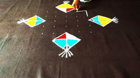 pongal deepam kite kolam bhogi kundalu dots rangoli designs sankranthi rangoli muggulu youtube