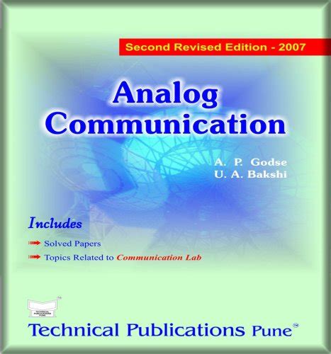 Analog Communication U A Bakshi A P Godse 9788189411183 Zvab