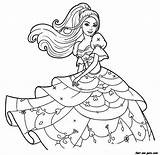 Coloring Pages Barbie Albanysinsanity Printable sketch template
