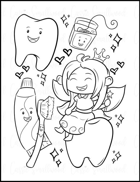 tooth fairy letters coloring pages gambaran