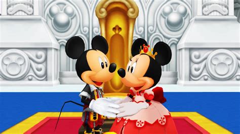 king mickey mouse  queen minnie mouse kingdom hearts fan art  fanpop