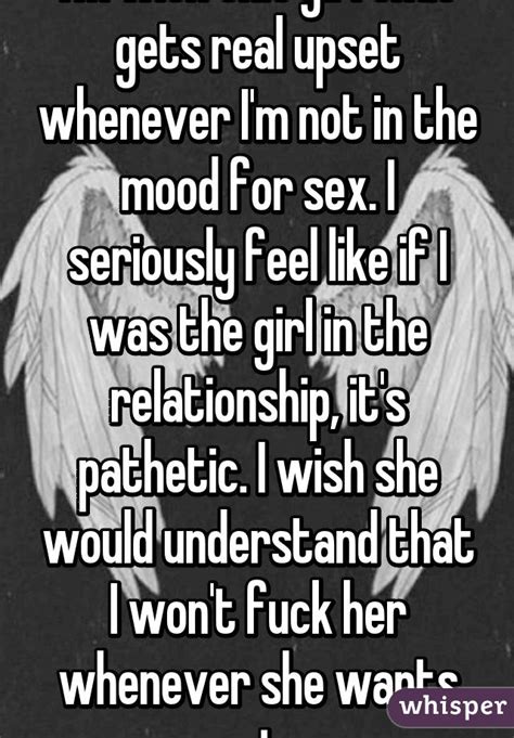 Not In The Mood For Sex Not In The Mood For Sex