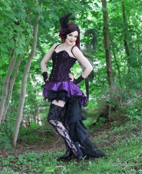 Dark Fairy Costume Devious Gothic Fairy Burlesque
