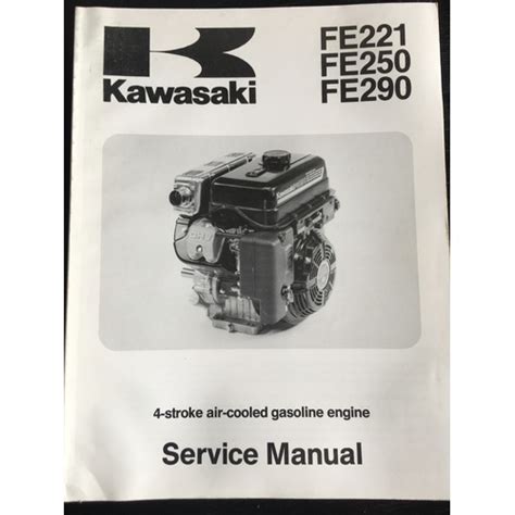 kawasaki  stroke fe fe fe workshop service manual
