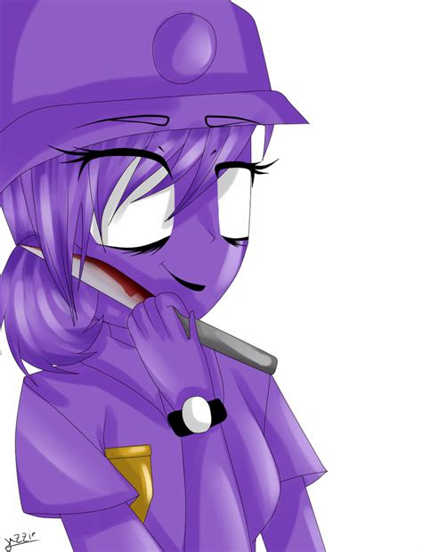 Fnaf Purple Girl Purple Guy Genderbender By