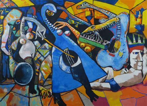 15 Photos Abstract Jazz Band Wall Art