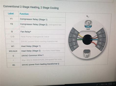 nest thermostat heat stage  wiring diagram  faceitsaloncom