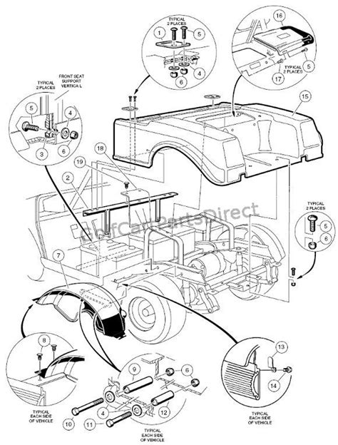 club car diagrams  instructions