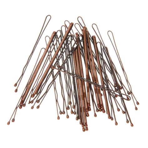 30 Pack Large Brunette Bobby Pins Claire S