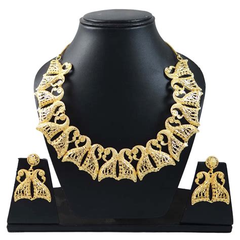 buy gold plated jewelry  iba craft pvt  central delhi india id