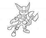 Ratchet Clank Coloring Pages Top Printable sketch template
